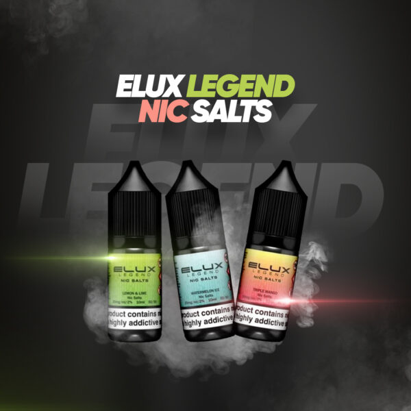 Why Elux Legend Nic Salts is the Perfect Choice for Vaping Enthusiasts