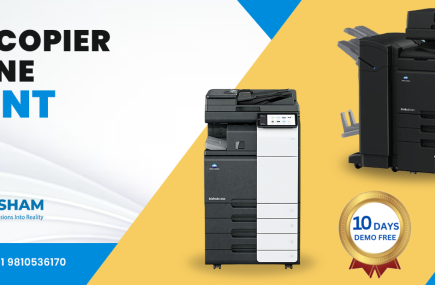 How Renting a Photocopier Can Enhance Document Management