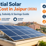 Home Solar Panel Installation in Jaipur | Save More with Solar