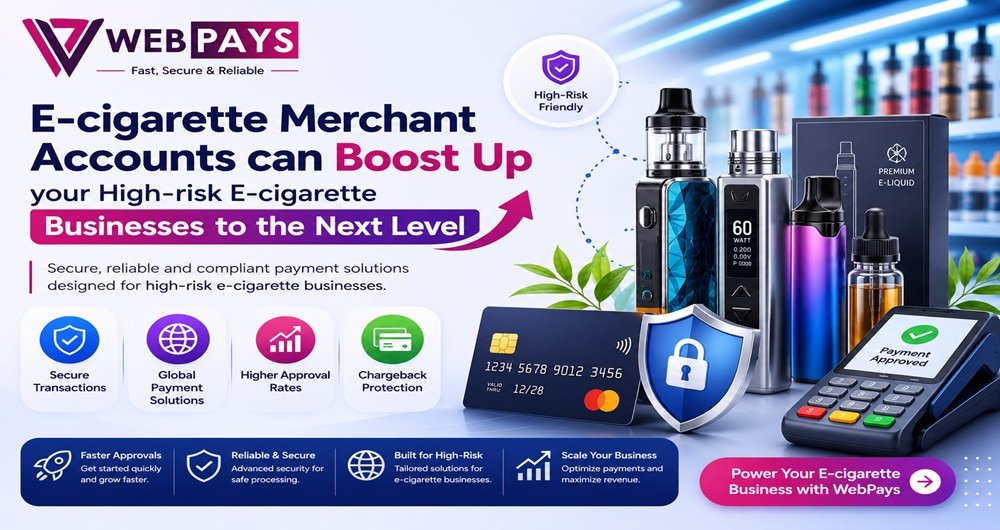 E-cigarette Merchant Accounts