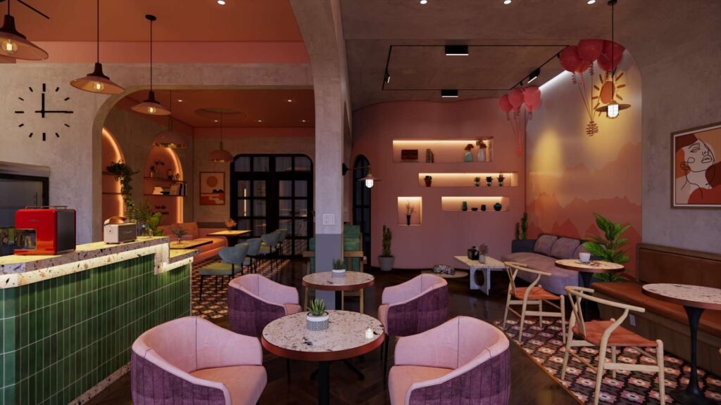 Top Interior Design Companies In Abu Dhabi, Best Cafe Interior Design​